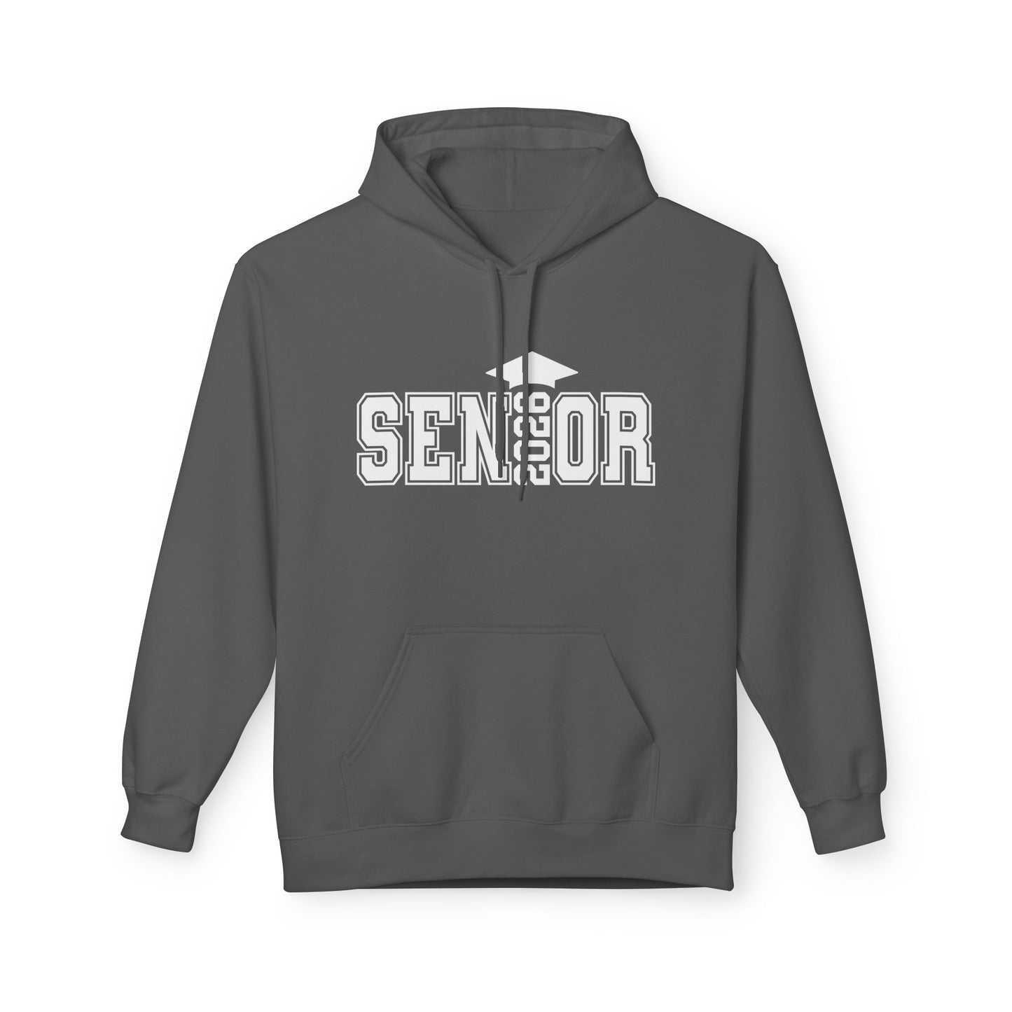 Senior Fleece Hoodie, Cozy Graduation Gift, Class of 2024 Sweatshirt, Unisex Hoodie, Senior Spirit Wear, Comfortable Casual Wear
