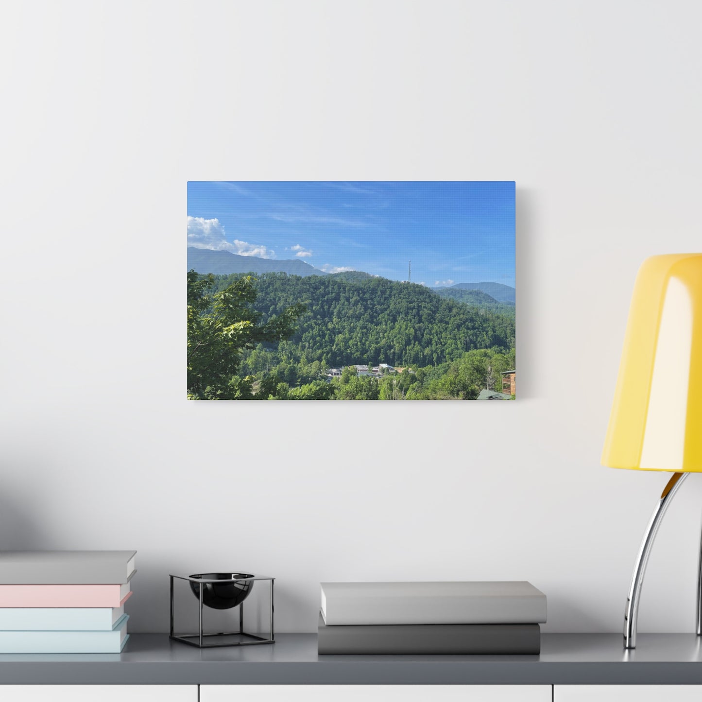 Scenic Matte Canvas Wall Art, Nature Decor, Mountain Landscape, Home Gallery, Gift Idea, Wall Decor