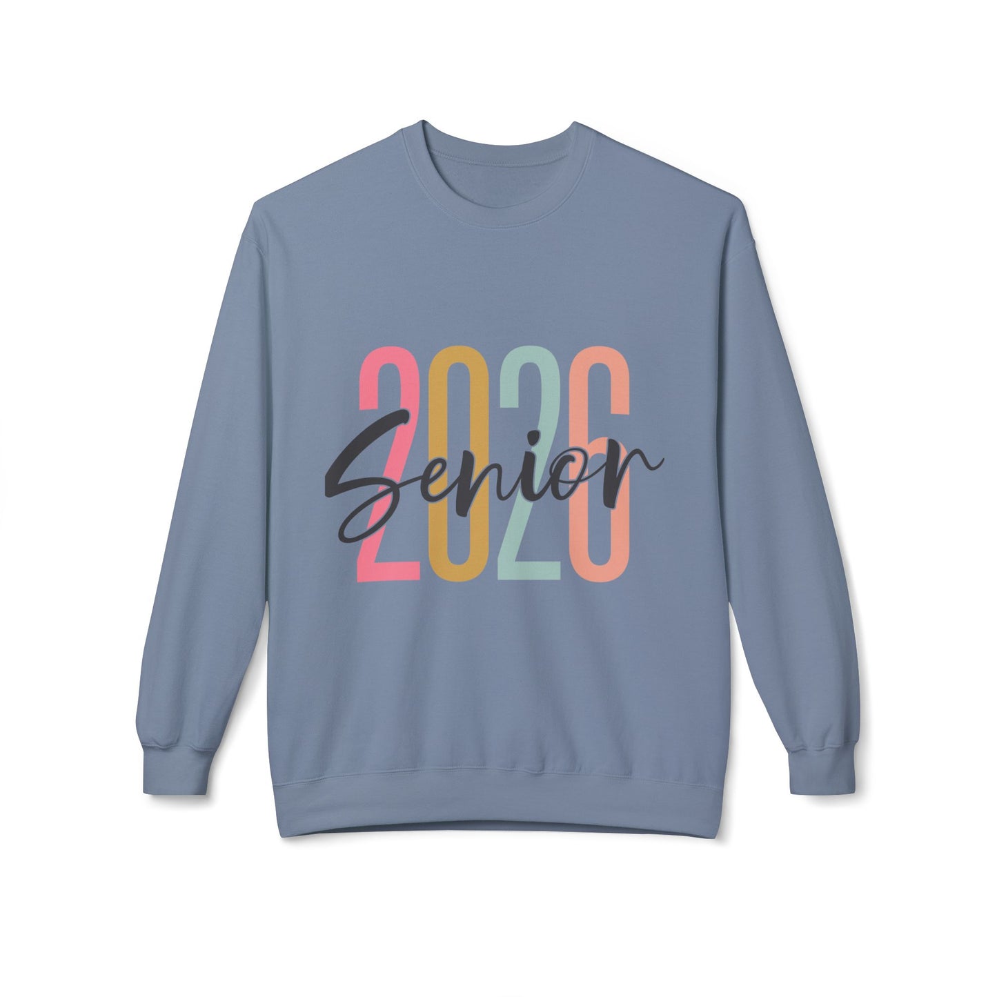 Senior 2026 Crewneck Sweatshirt, Graduation Gift, Unisex Sweatshirt, Class of 2026 Apparel, Cozy Casual Wear, High School Senior