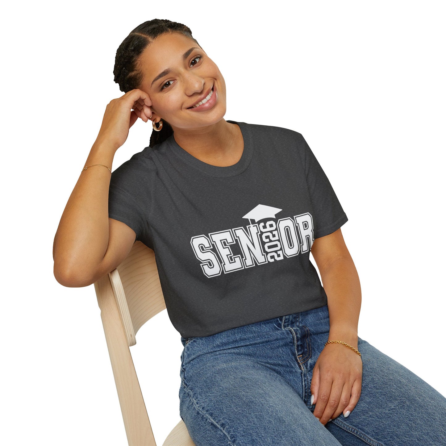 Class of 2026 Senior T-Shirt, Graduation Tee, Unisex Softstyle Shirt for Graduates, Perfect for Parties and Celebrations, Gift for Seniors