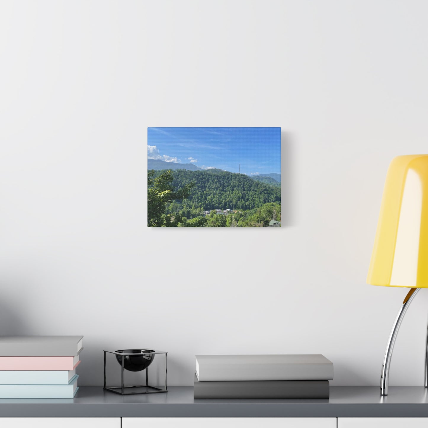 Scenic Matte Canvas Wall Art, Nature Decor, Mountain Landscape, Home Gallery, Gift Idea, Wall Decor