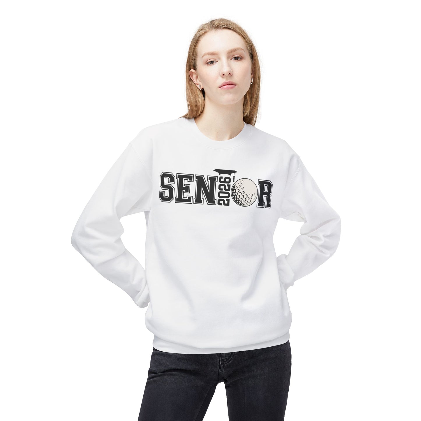 Class of 2026 Golf Sweatshirt, Graduation Gift, Senior Sweatshirt, Unisex Crewneck, Sports Apparel, College Bound Sweatshirt