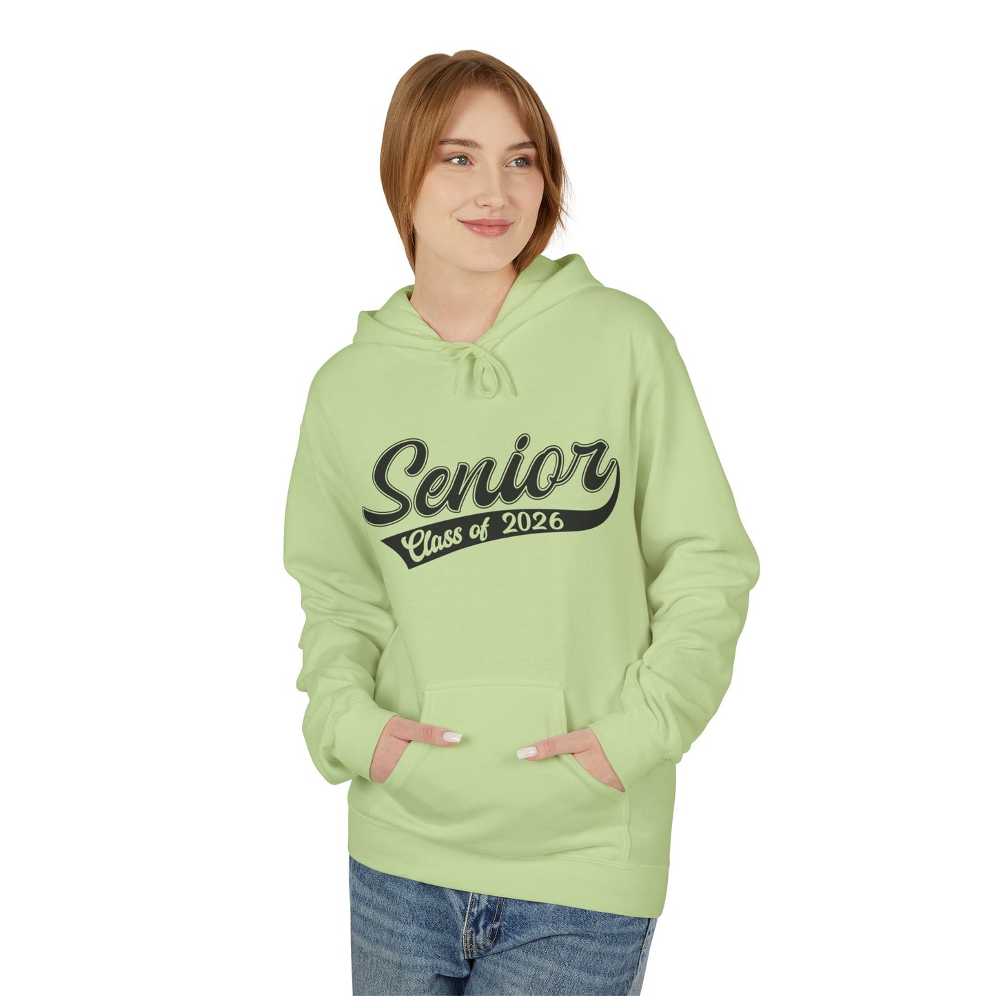 Class of 2026 Senior Hoodie | Unisex Midweight Fleece | Graduation Gift | College Bound | Class Spirit Wear, Trendy Graduation Apparel