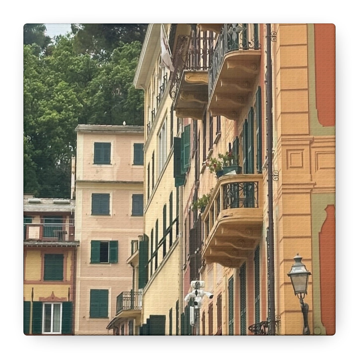 Italian Balcony Wall Decor, Home Decor, Gift for Art Lovers, Cozy Aesthetic, Travel Inspiration