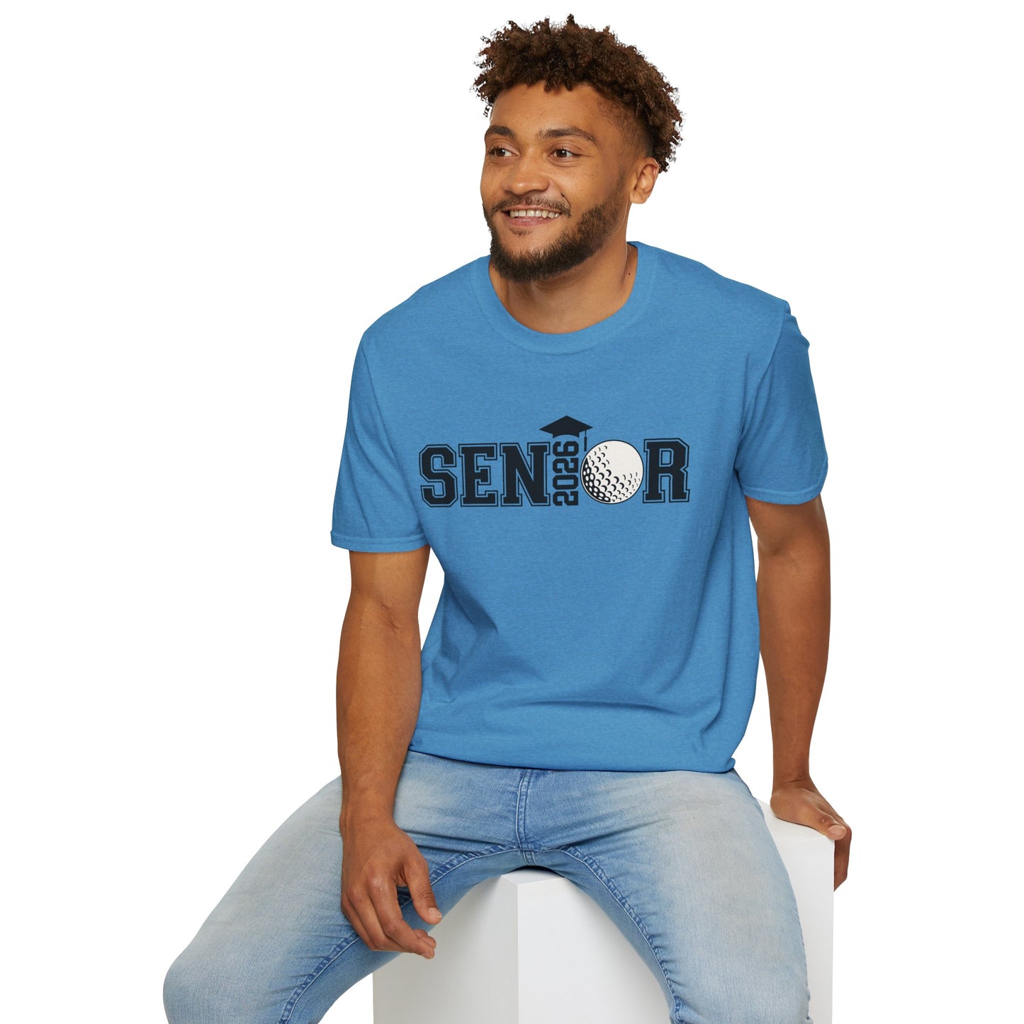 Senior Golf 2026 Unisex T-Shirt – Graduation Tee, Senior Shirt, Gift for Graduates, Class of 2026 Merchandise, Cool Casual Wear