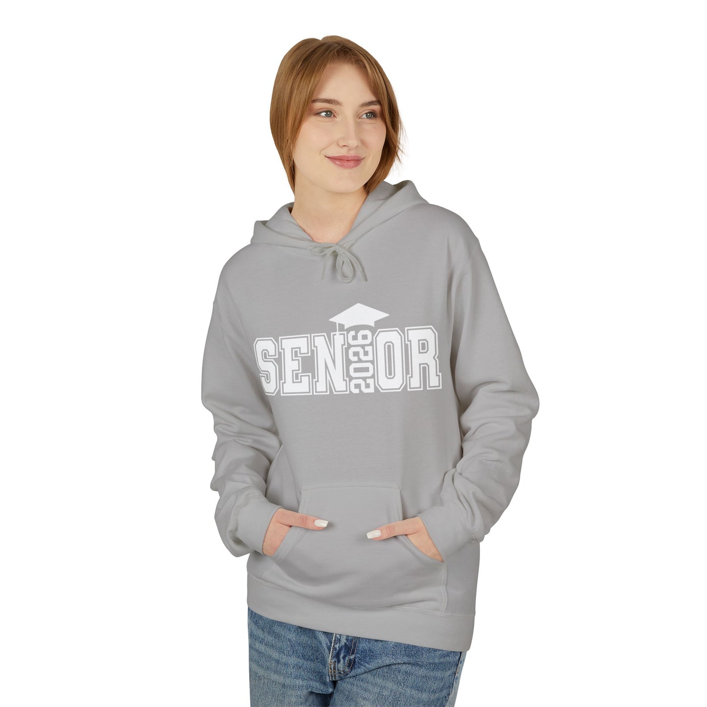 Senior Fleece Hoodie, Cozy Graduation Gift, Class of 2024 Sweatshirt, Unisex Hoodie, Senior Spirit Wear, Comfortable Casual Wear