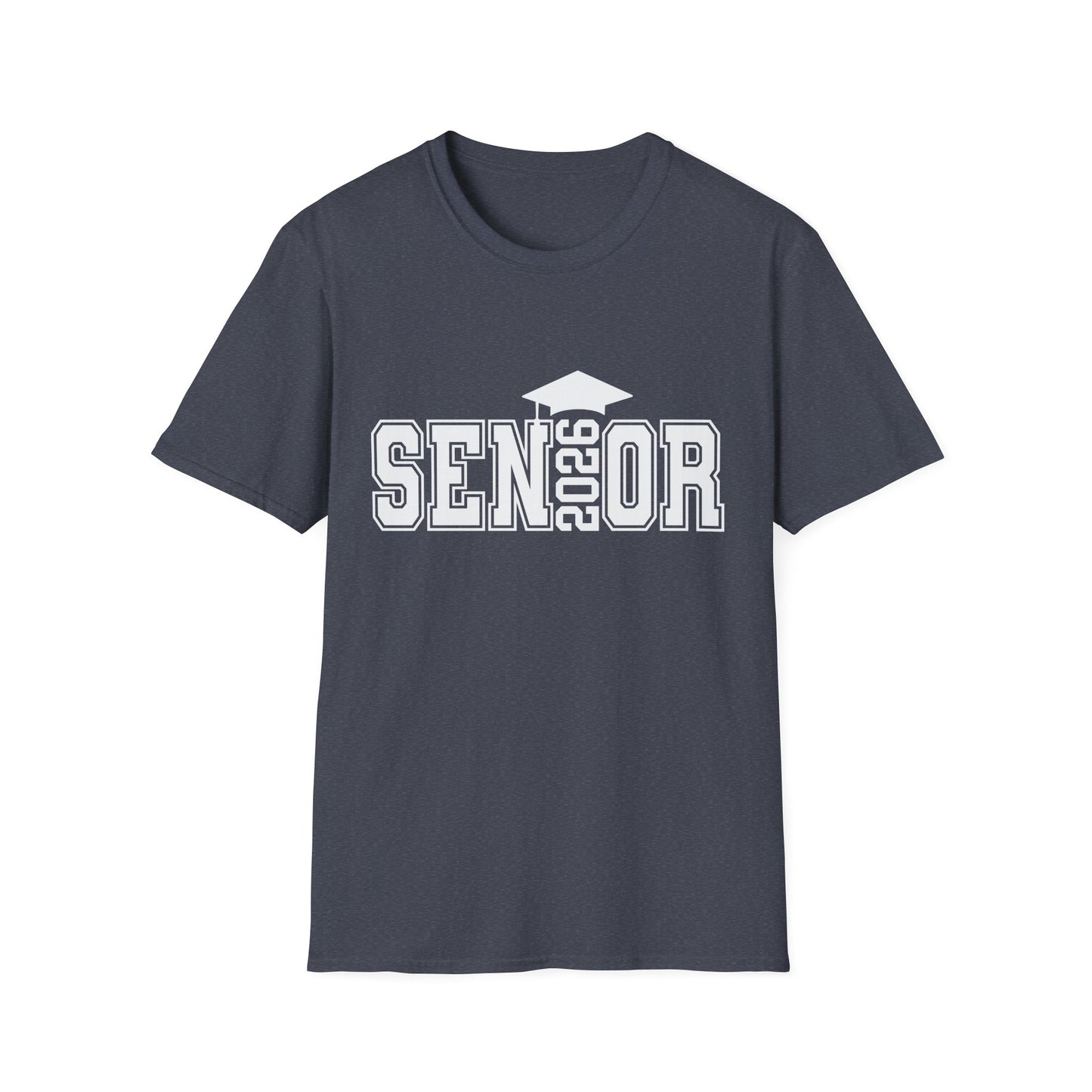 Class of 2026 Senior T-Shirt, Graduation Tee, Unisex Softstyle Shirt for Graduates, Perfect for Parties and Celebrations, Gift for Seniors