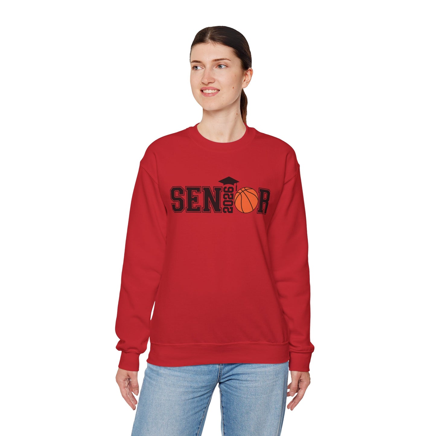 Senior Basketball 2026, Crewneck Sweatshirt