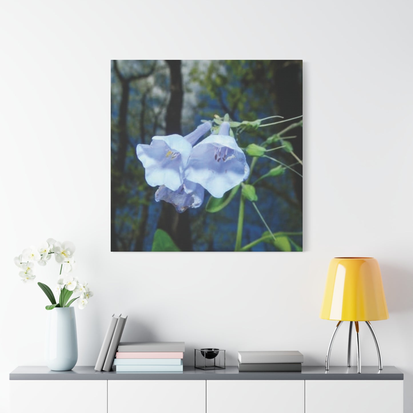 Floral Canvas Wall Art Print, Nature Decor, Gift for Flower Lovers, Home Decoration, Botanical Artwork