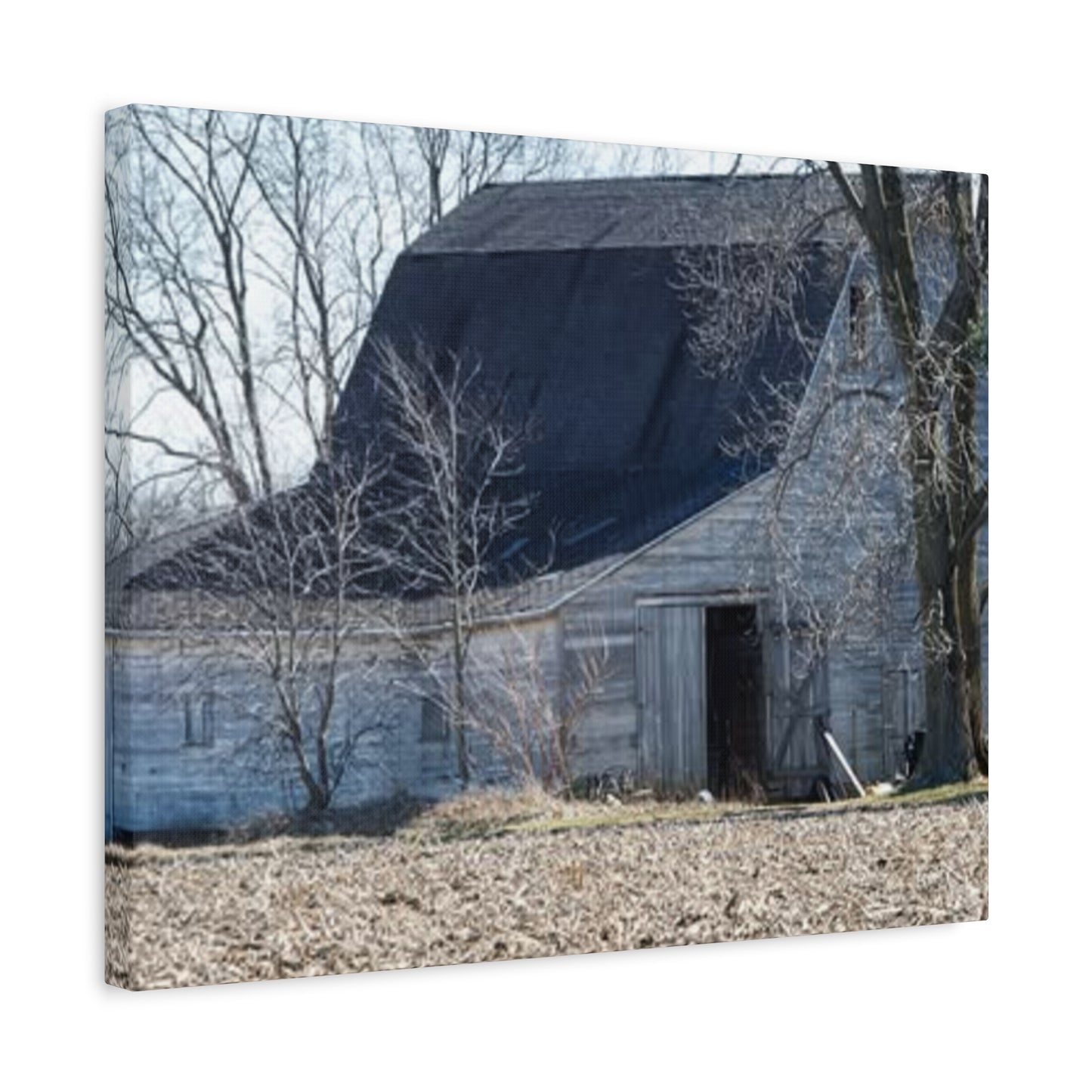 Rustic Barn Canvas Wall Art, Barn Decor, Country Home Decor, Farmhouse Wall Art, Rustic Home Decoration