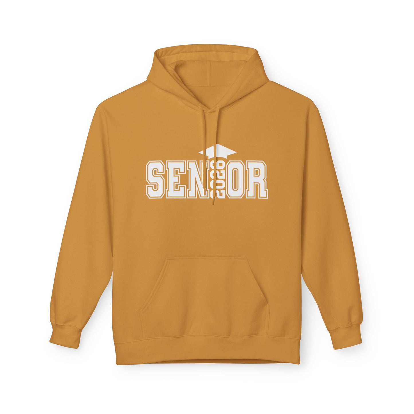 Senior Fleece Hoodie, Cozy Graduation Gift, Class of 2024 Sweatshirt, Unisex Hoodie, Senior Spirit Wear, Comfortable Casual Wear