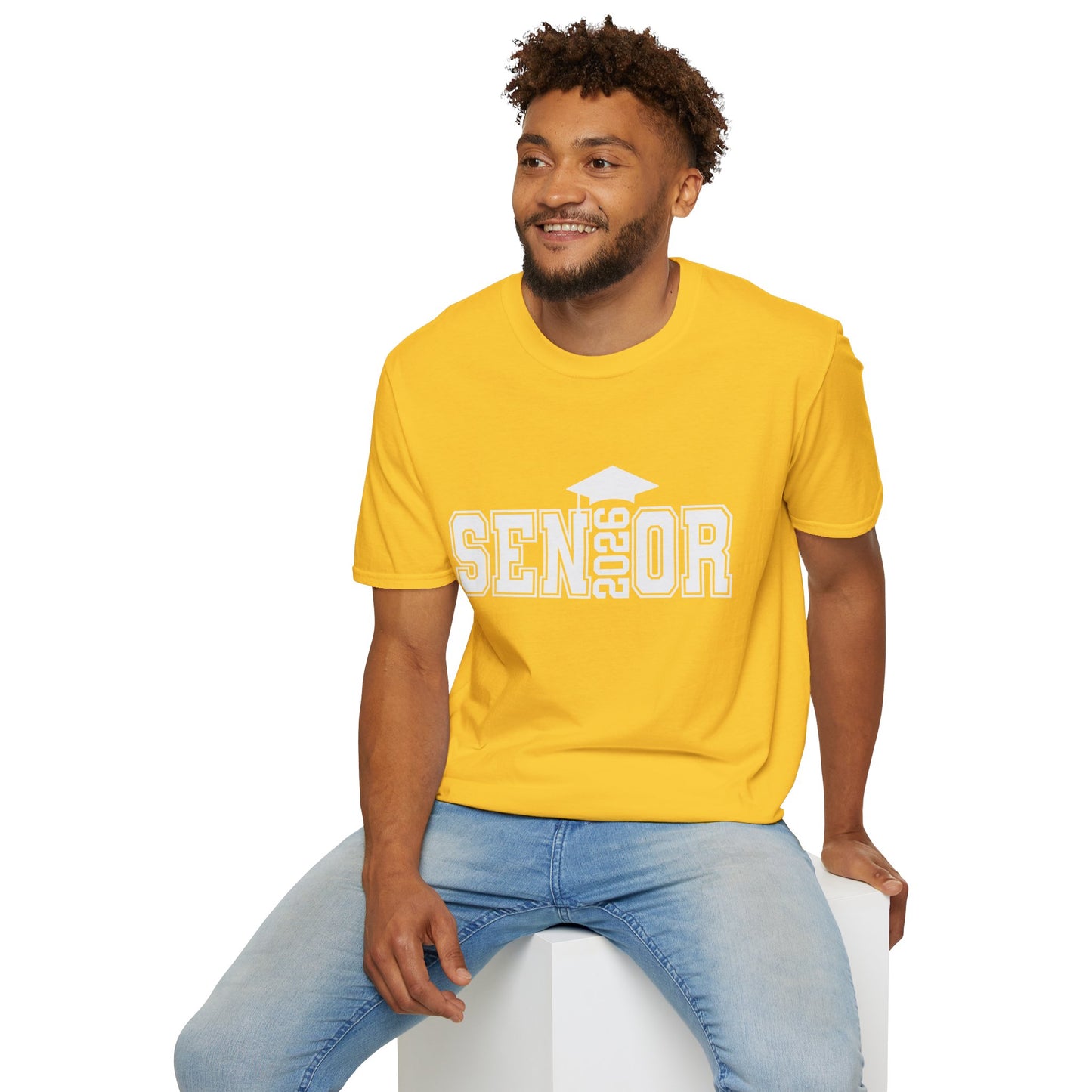 Class of 2026 Senior T-Shirt, Graduation Tee, Unisex Softstyle Shirt for Graduates, Perfect for Parties and Celebrations, Gift for Seniors