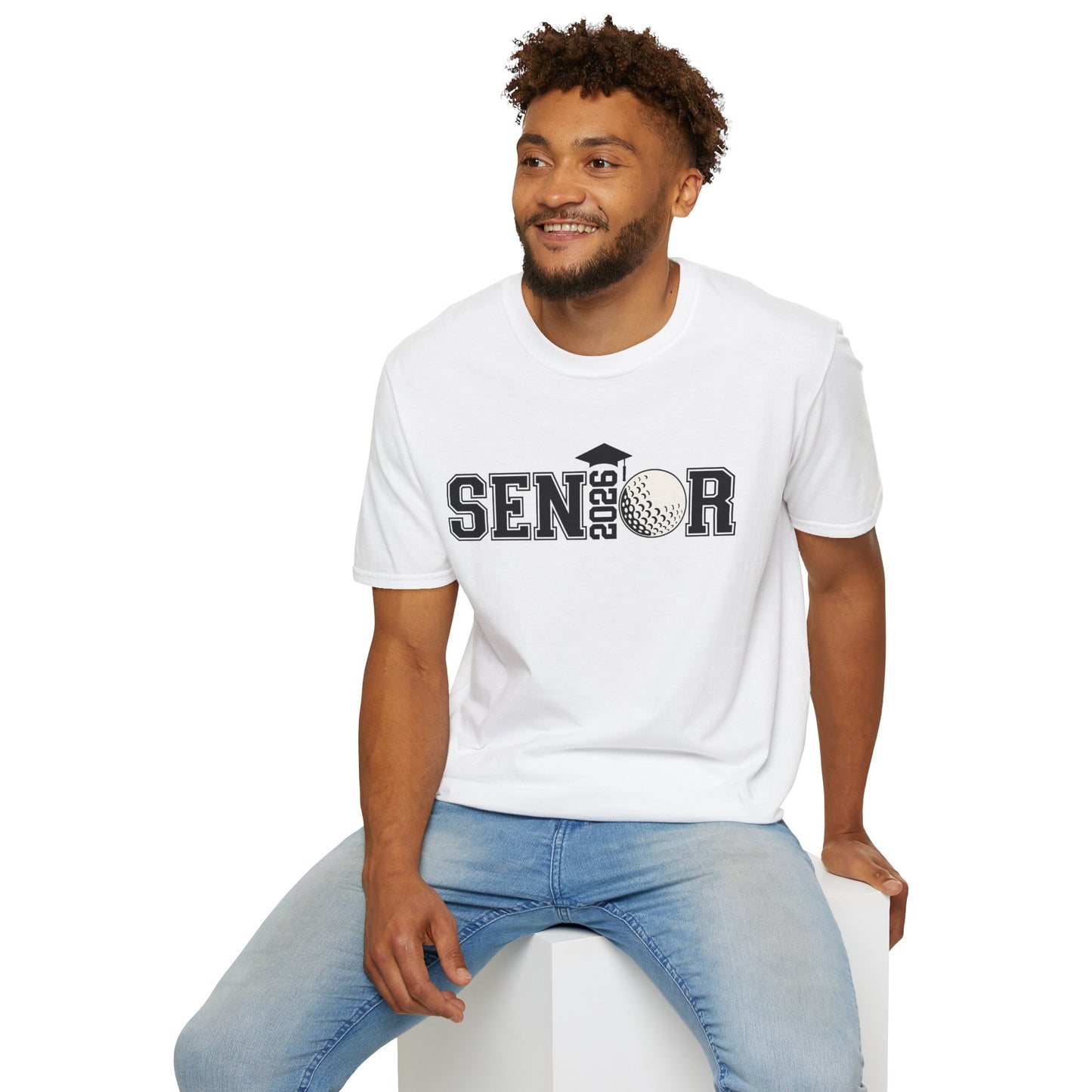 Senior Golf 2026 Unisex T-Shirt – Graduation Tee, Senior Shirt, Gift for Graduates, Class of 2026 Merchandise, Cool Casual Wear