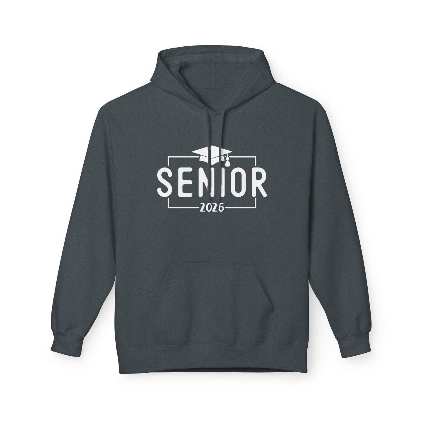 2026 Senior Unisex Midweight Fleece Hoodie, Graduation Gift, Class of 2026 Apparel, Cozy Hoodie, Unique Grad Clothing, High School Senior