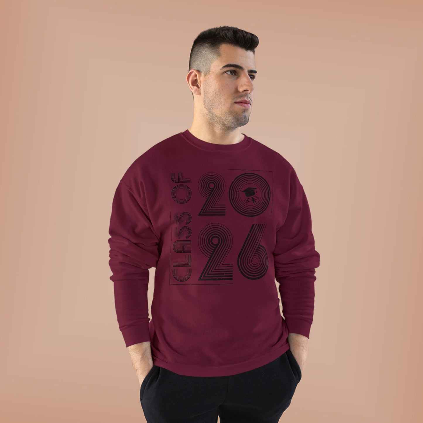 Class of 2026 Unisex EcoSmart® Crewneck Sweatshirt - Perfect Graduation Gift