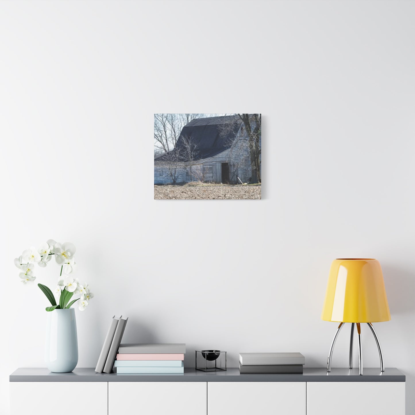 Rustic Barn Canvas Wall Art, Barn Decor, Country Home Decor, Farmhouse Wall Art, Rustic Home Decoration