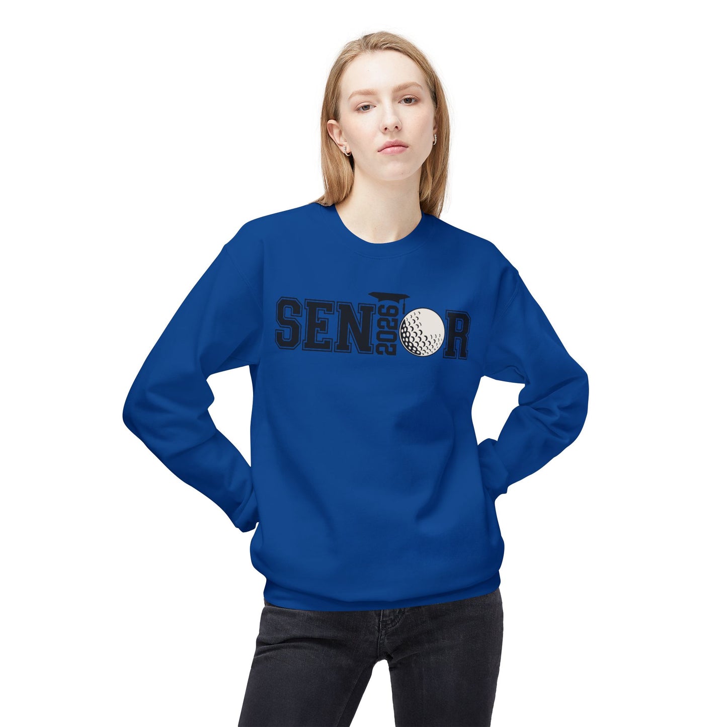 Class of 2026 Golf Sweatshirt, Graduation Gift, Senior Sweatshirt, Unisex Crewneck, Sports Apparel, College Bound Sweatshirt