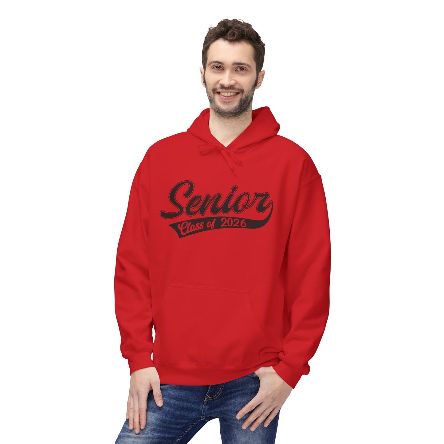 Class of 2026 Senior Hoodie | Unisex Midweight Fleece | Graduation Gift | College Bound | Class Spirit Wear, Trendy Graduation Apparel