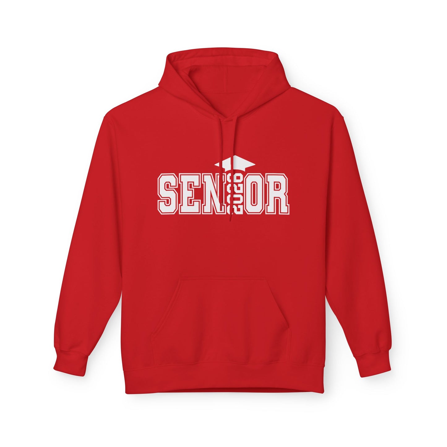 Senior Fleece Hoodie, Cozy Graduation Gift, Class of 2024 Sweatshirt, Unisex Hoodie, Senior Spirit Wear, Comfortable Casual Wear