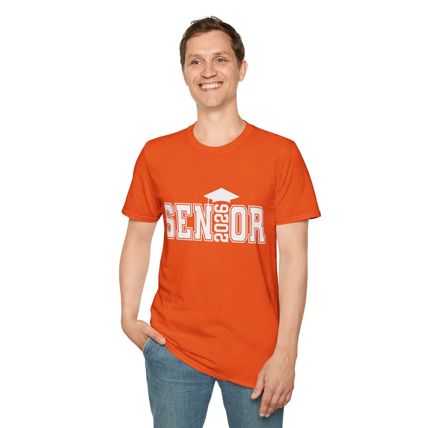 Class of 2026 Senior T-Shirt, Graduation Tee, Unisex Softstyle Shirt for Graduates, Perfect for Parties and Celebrations, Gift for Seniors