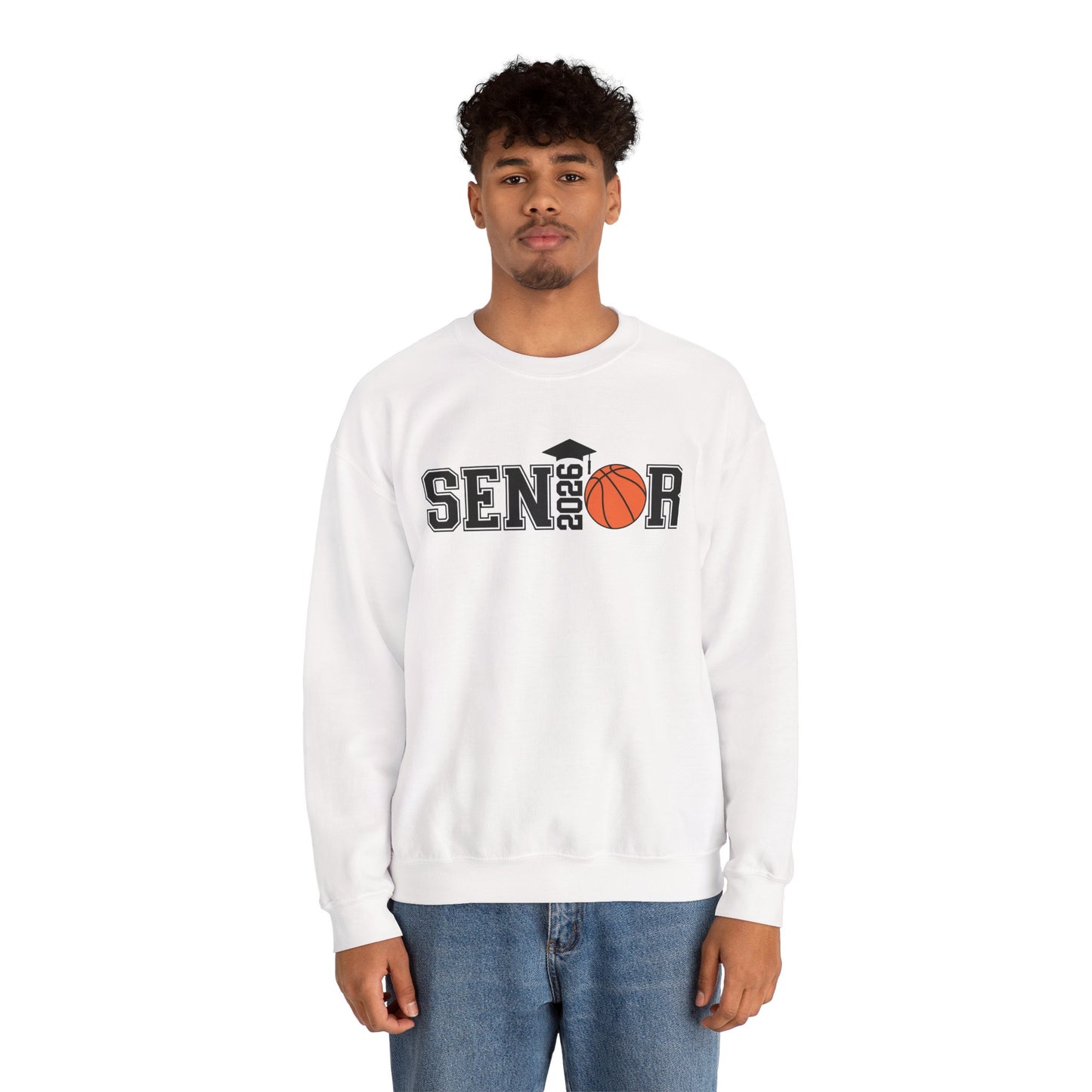 Senior Basketball 2026, Crewneck Sweatshirt