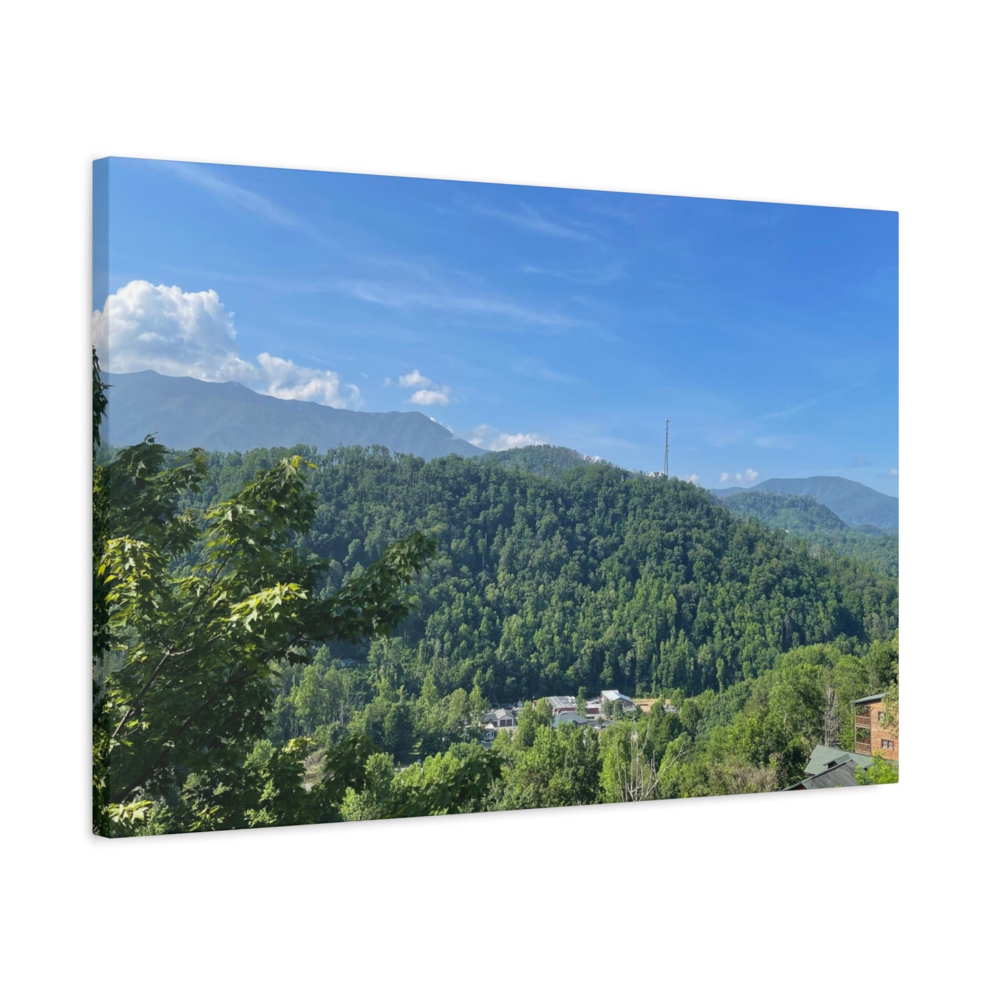 Scenic Matte Canvas Wall Art, Nature Decor, Mountain Landscape, Home Gallery, Gift Idea, Wall Decor