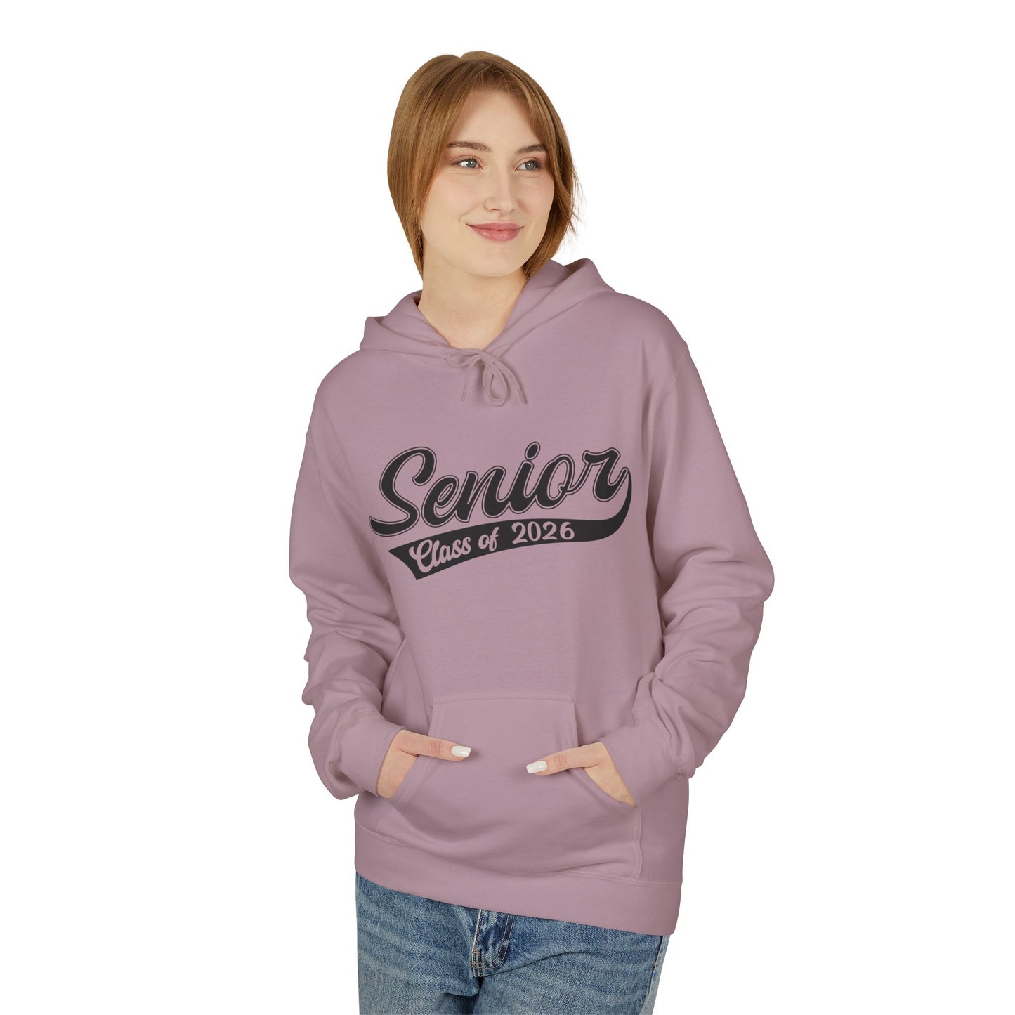 Class of 2026 Senior Hoodie | Unisex Midweight Fleece | Graduation Gift | College Bound | Class Spirit Wear, Trendy Graduation Apparel