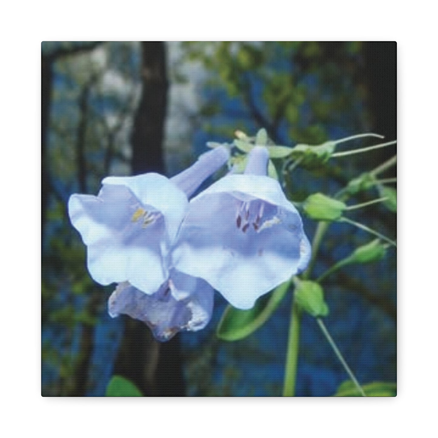 Floral Canvas Wall Art Print, Nature Decor, Gift for Flower Lovers, Home Decoration, Botanical Artwork