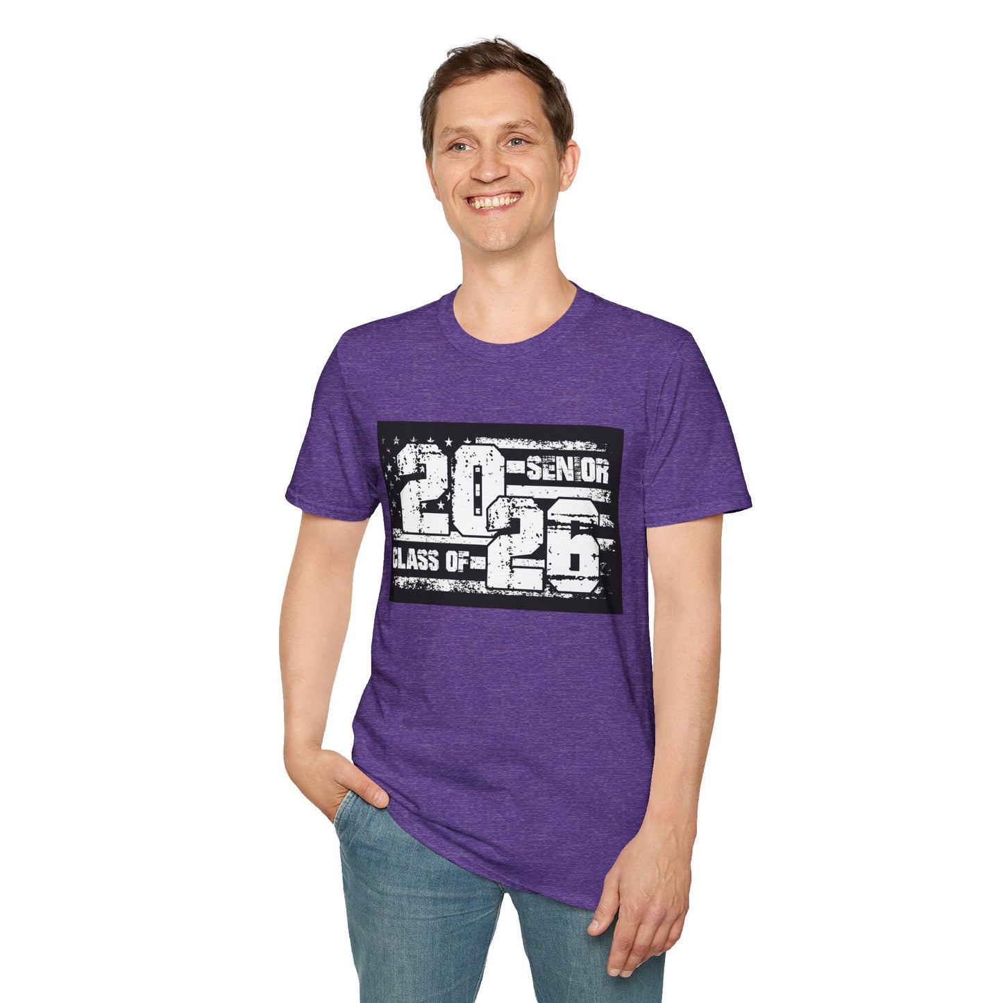 2026 Senior Class Unisex Softstyle T-Shirt - Graduation Celebration Tee