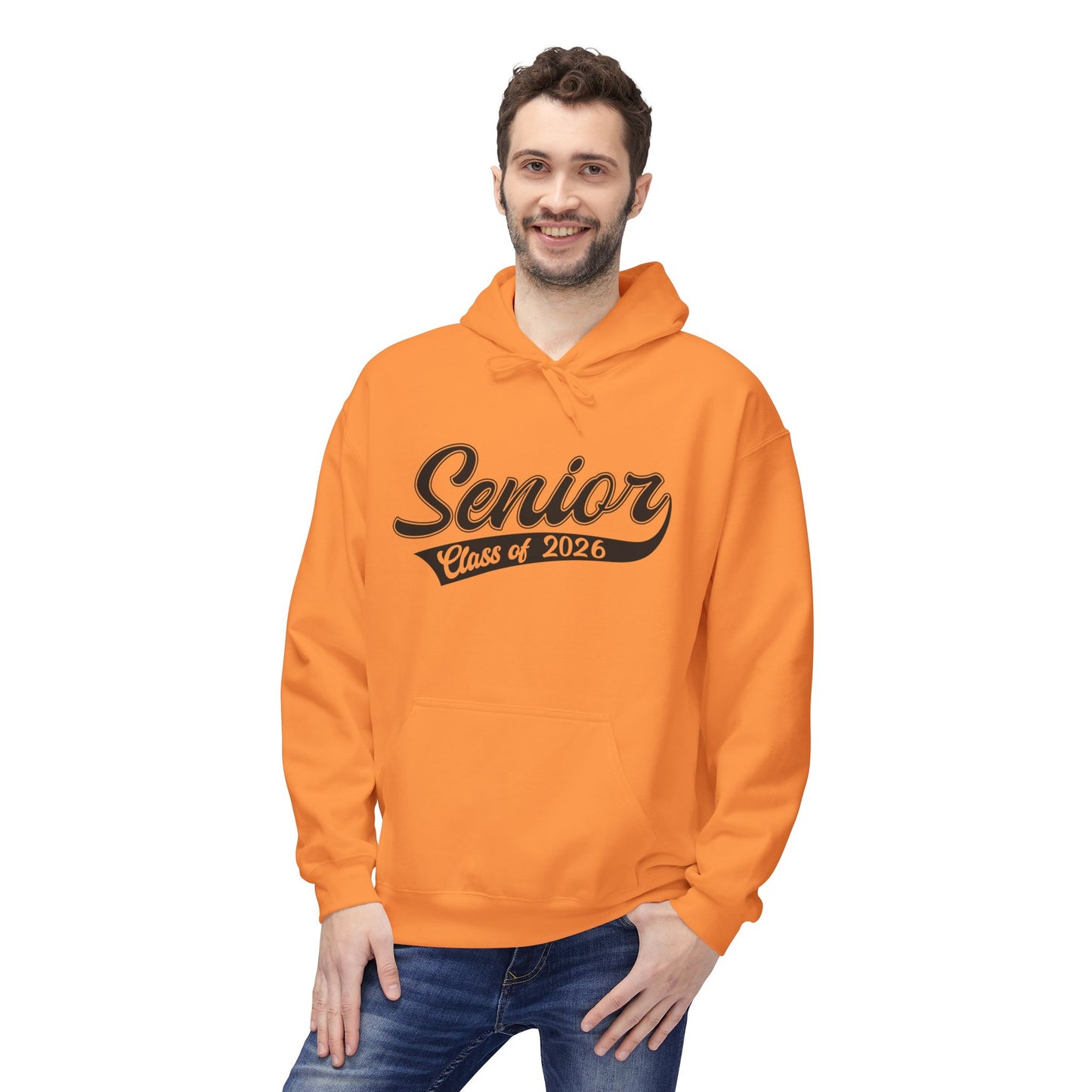 Class of 2026 Senior Hoodie | Unisex Midweight Fleece | Graduation Gift | College Bound | Class Spirit Wear, Trendy Graduation Apparel
