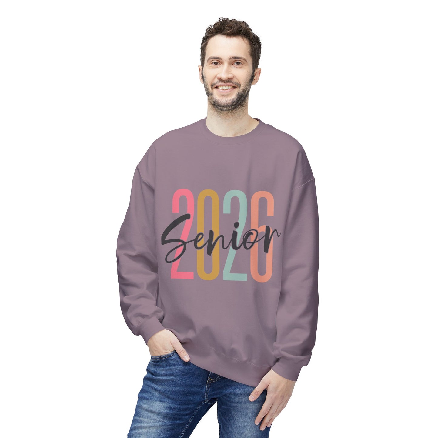 Senior 2026 Crewneck Sweatshirt, Graduation Gift, Unisex Sweatshirt, Class of 2026 Apparel, Cozy Casual Wear, High School Senior
