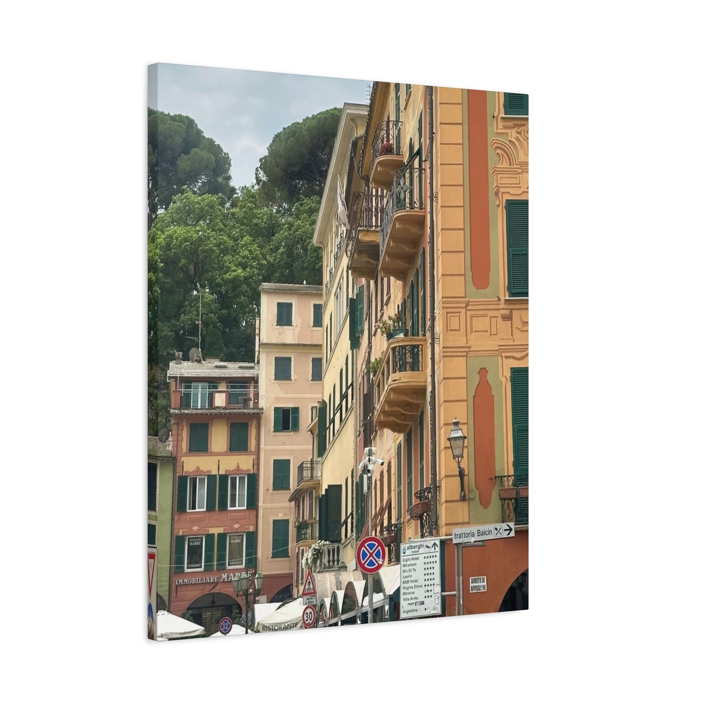 Italian Balcony Wall Decor, Home Decor, Gift for Art Lovers, Cozy Aesthetic, Travel Inspiration