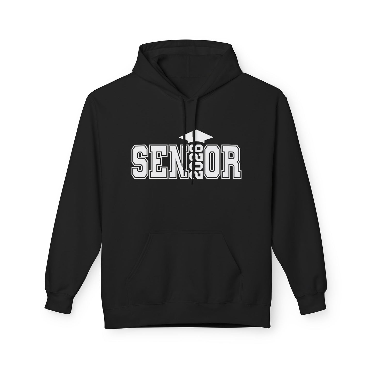 Senior Fleece Hoodie, Cozy Graduation Gift, Class of 2024 Sweatshirt, Unisex Hoodie, Senior Spirit Wear, Comfortable Casual Wear