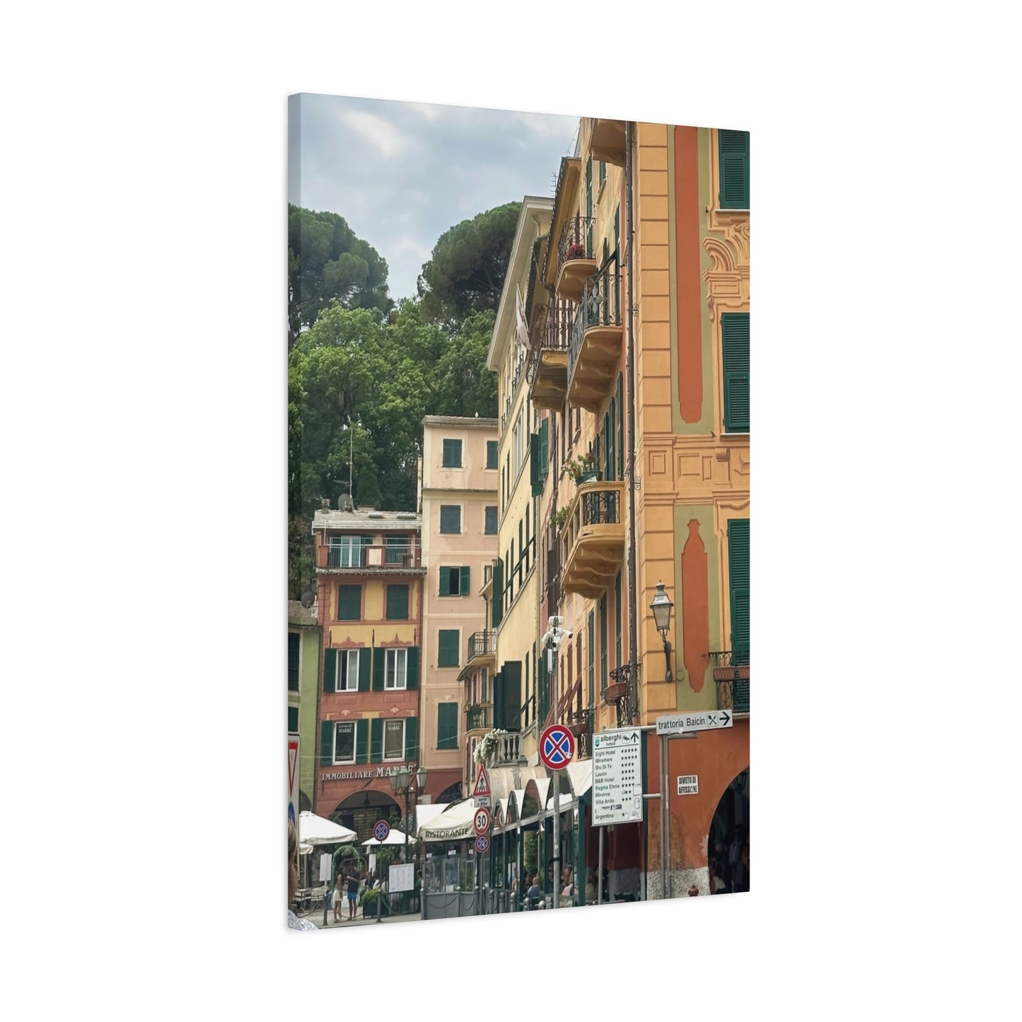 Italian Balcony Wall Decor, Home Decor, Gift for Art Lovers, Cozy Aesthetic, Travel Inspiration