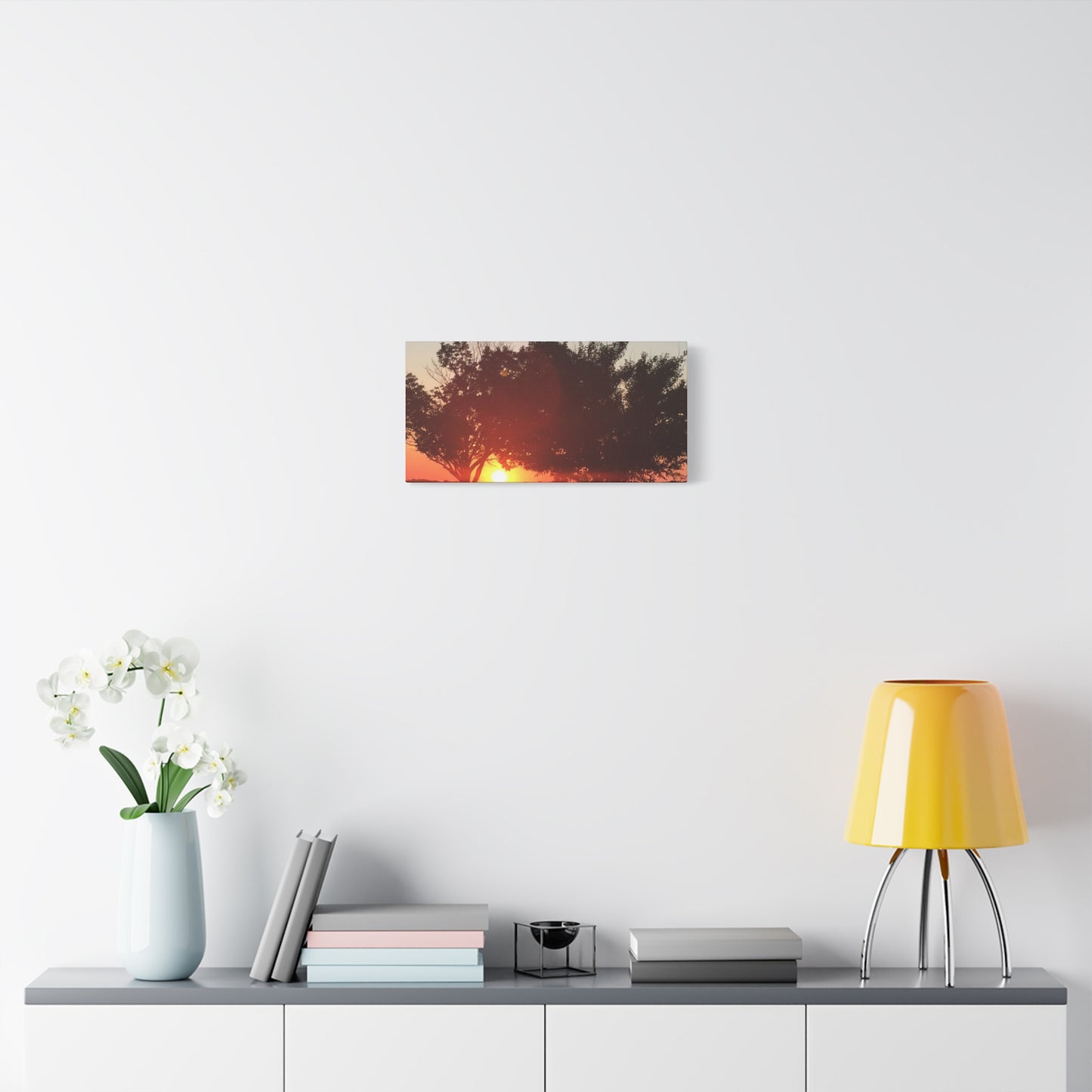 Sunset Serenity Canvas Wall Art, Relaxing Home Decor, Nature Print, Gift for Nature Lovers, Sunset Aesthetic, Art for Living Room