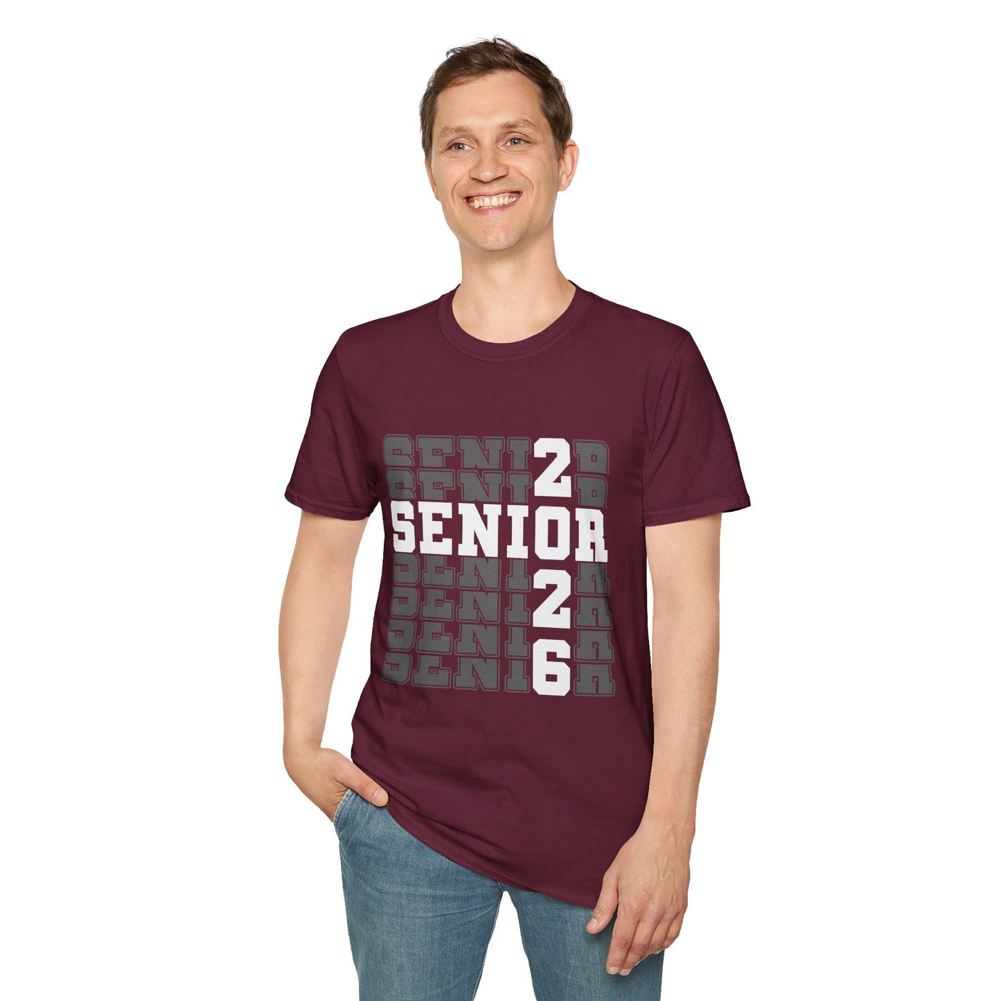 Class of 2026 Senior Unisex T-Shirt, Graduation Gift, High School Senior Tee, College Bound Shirt, Custom Senior Apparel
