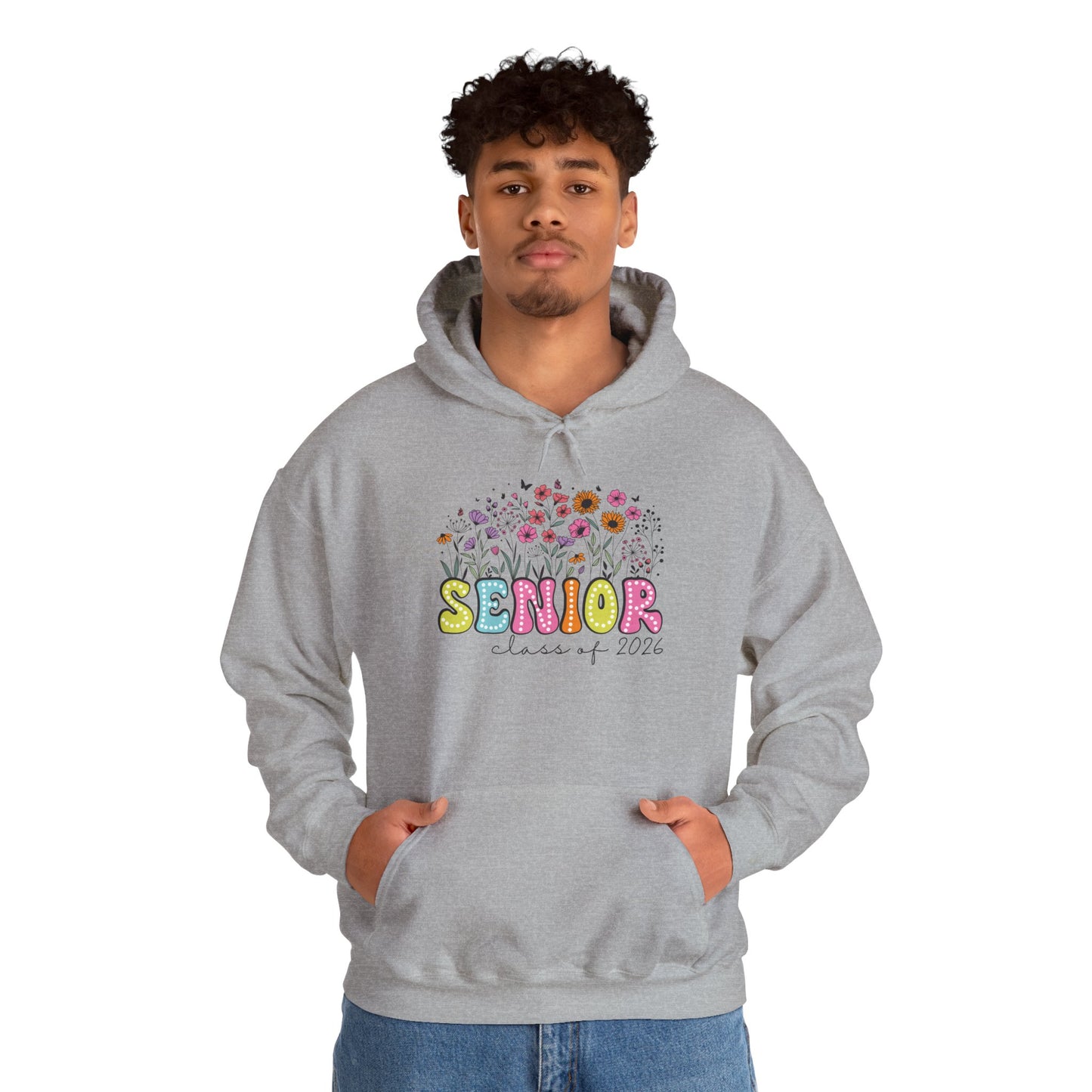 Senior 2026 Floral Design Sweatshirt