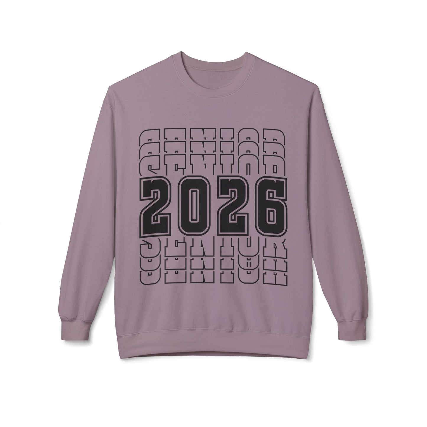Stylish Senior Sweatshirt for Class of 2026, Unisex Crewneck, Graduation Gift, College Bound, Cozy Apparel, Trendy Layering Piece