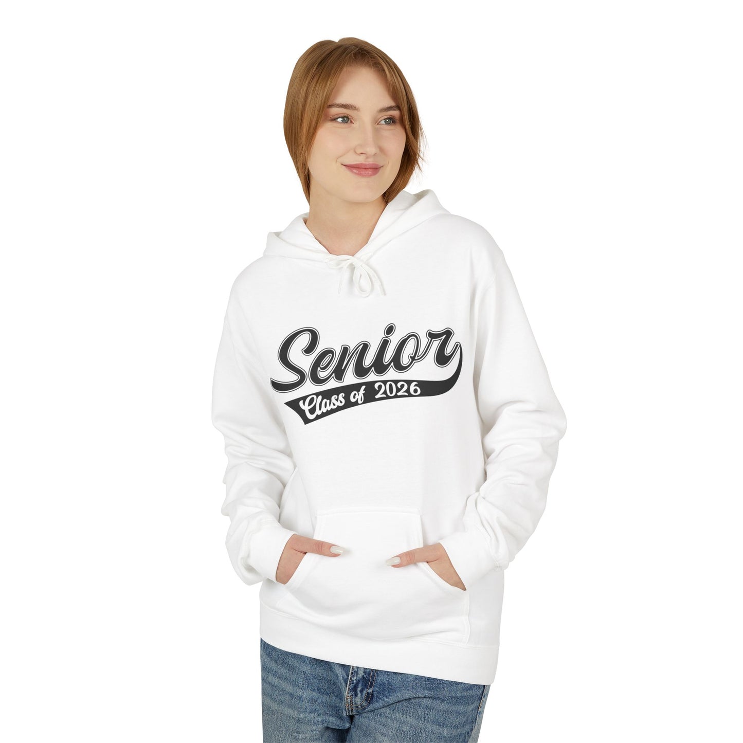 Class of 2026 Senior Hoodie | Unisex Midweight Fleece | Graduation Gift | College Bound | Class Spirit Wear, Trendy Graduation Apparel