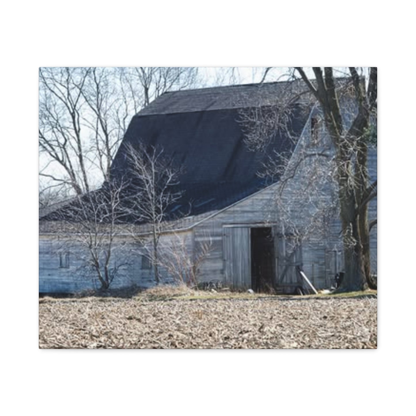 Rustic Barn Canvas Wall Art, Barn Decor, Country Home Decor, Farmhouse Wall Art, Rustic Home Decoration