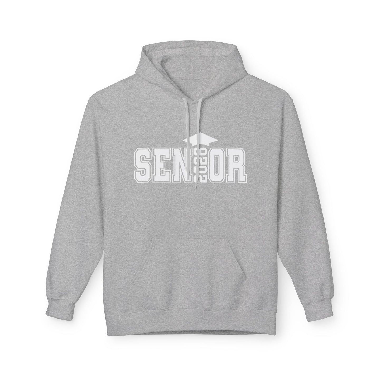 Senior Fleece Hoodie, Cozy Graduation Gift, Class of 2024 Sweatshirt, Unisex Hoodie, Senior Spirit Wear, Comfortable Casual Wear