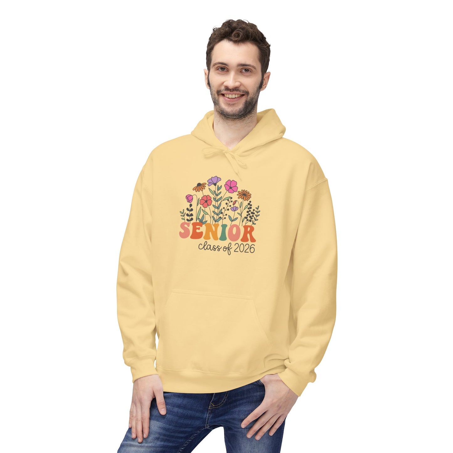 Graduation Senior Fleece Hoodie | Class of 2026 Sweatshirt | Unisex Comfort | Gift for Graduates | Senior Year Celebration