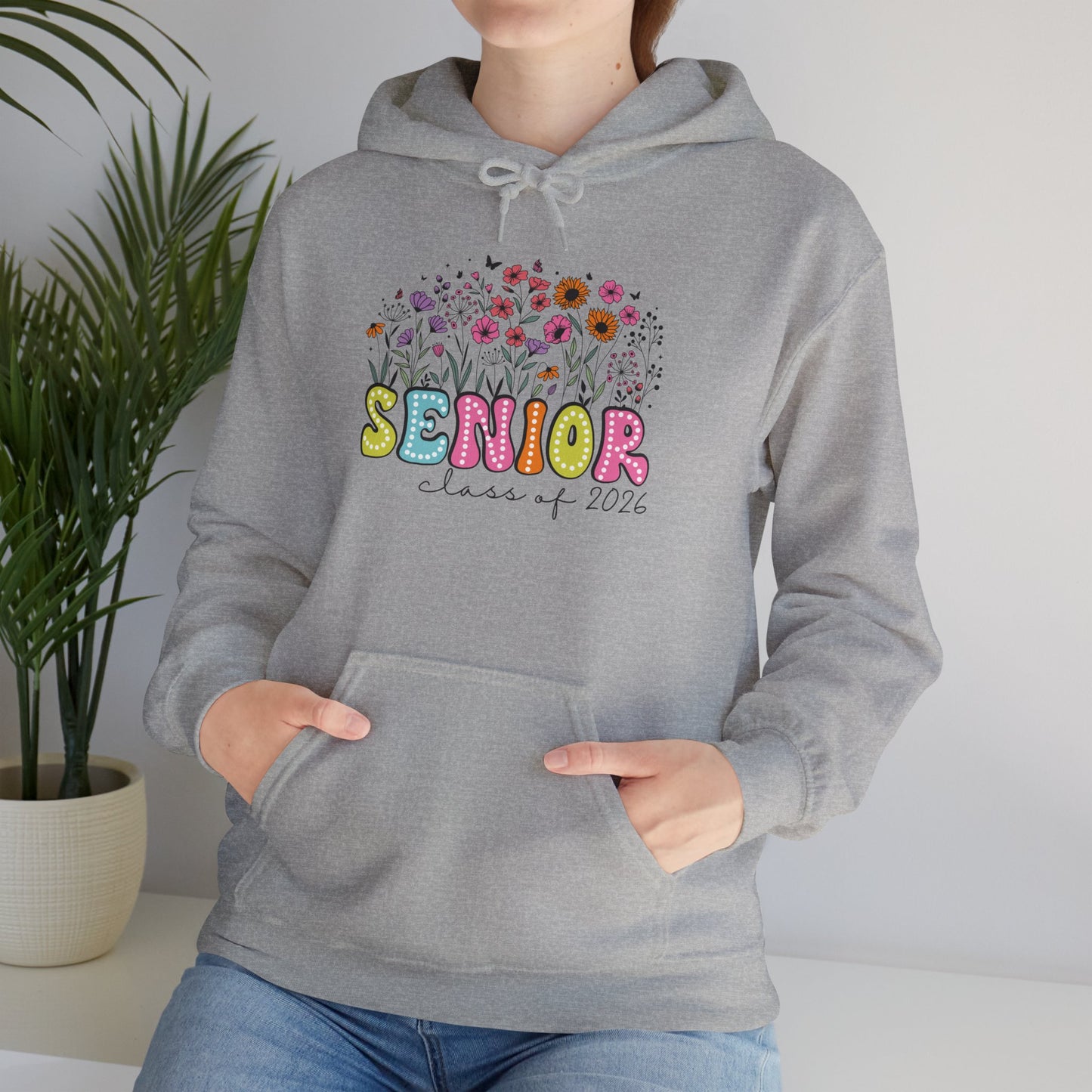 Senior 2026 Floral Design Sweatshirt