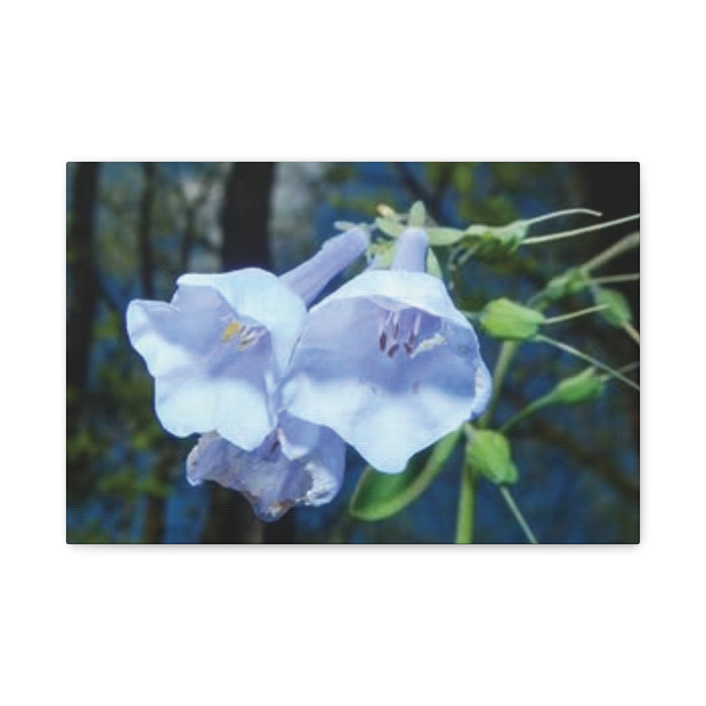 Floral Canvas Wall Art Print, Nature Decor, Gift for Flower Lovers, Home Decoration, Botanical Artwork