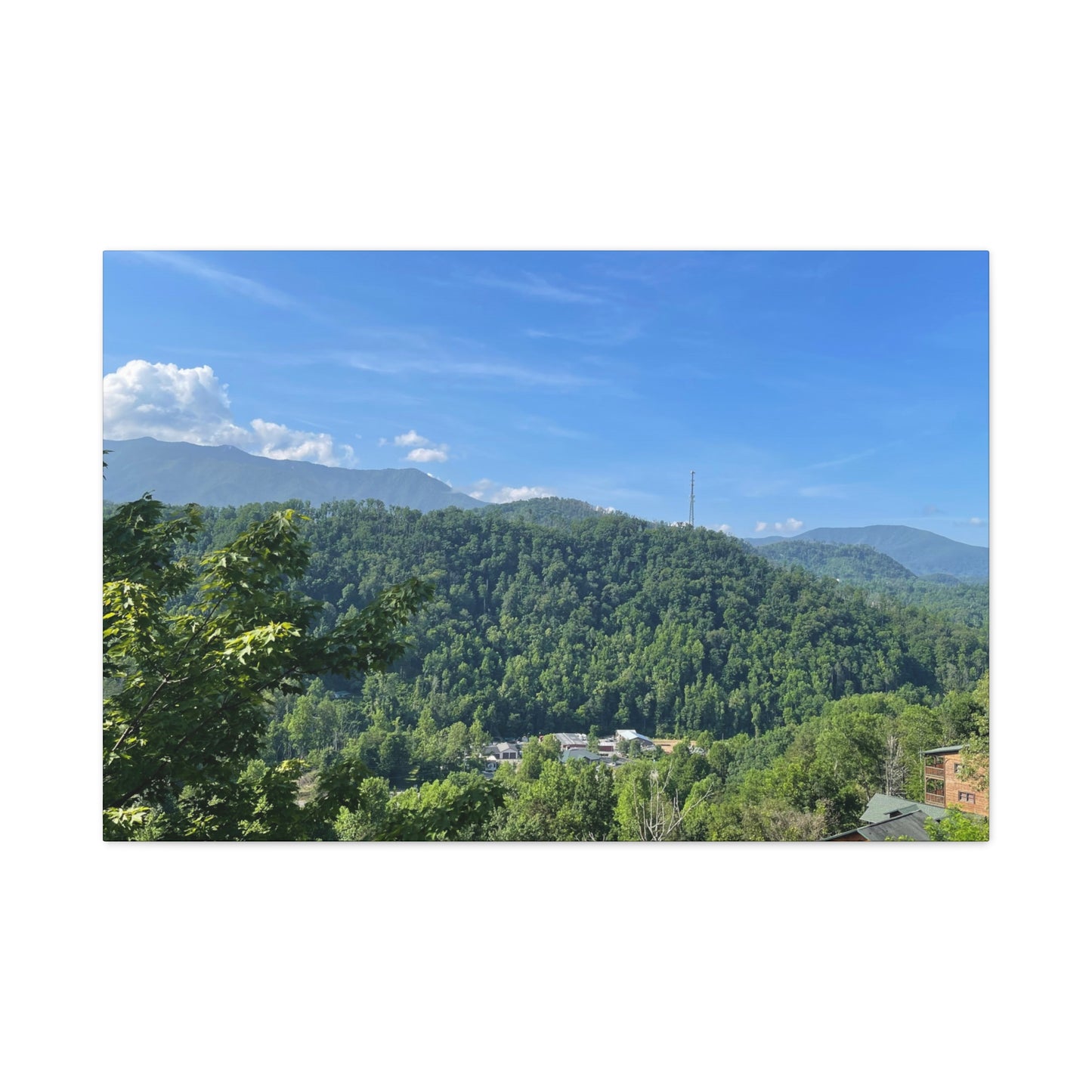 Scenic Matte Canvas Wall Art, Nature Decor, Mountain Landscape, Home Gallery, Gift Idea, Wall Decor
