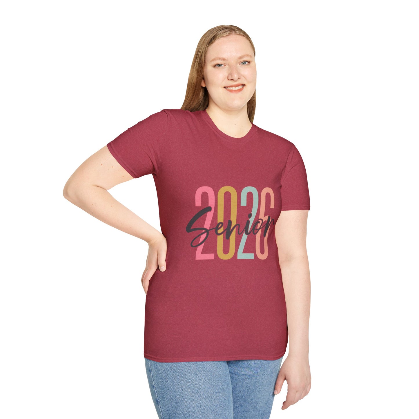 Graduating Class 2026 Unisex Softstyle T-Shirt | Senior Tee | High School Graduate Shirt | Celebration Apparel | Trendy Graduation Gift