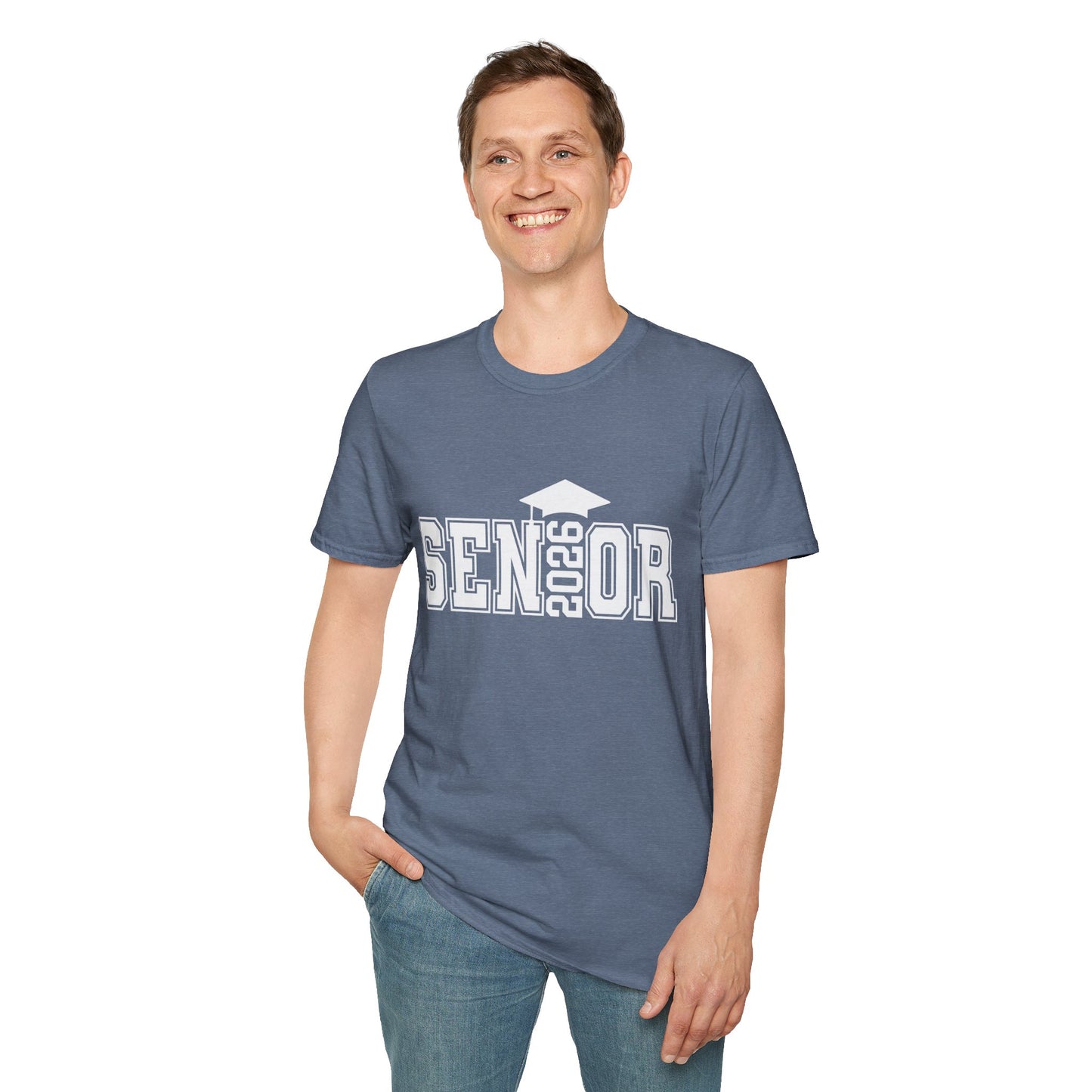 Class of 2026 Senior T-Shirt, Graduation Tee, Unisex Softstyle Shirt for Graduates, Perfect for Parties and Celebrations, Gift for Seniors