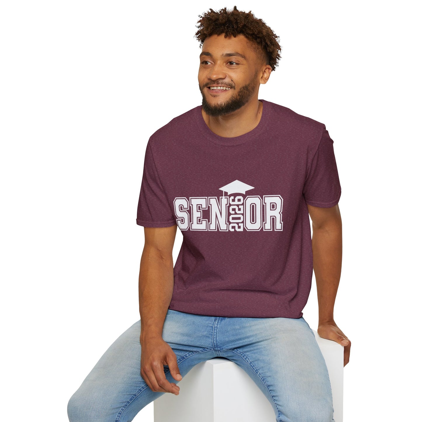 Class of 2026 Senior T-Shirt, Graduation Tee, Unisex Softstyle Shirt for Graduates, Perfect for Parties and Celebrations, Gift for Seniors