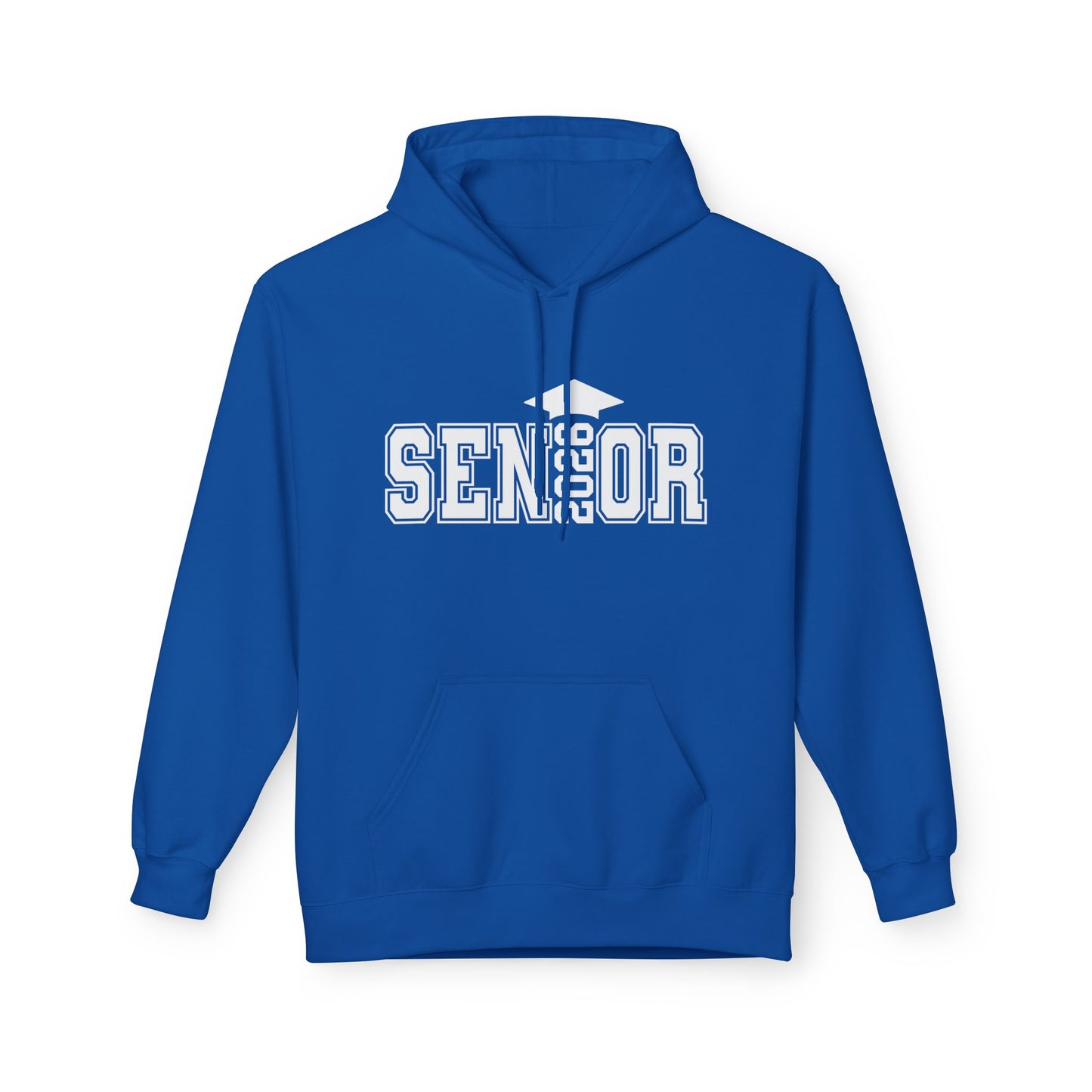 Senior Fleece Hoodie, Cozy Graduation Gift, Class of 2024 Sweatshirt, Unisex Hoodie, Senior Spirit Wear, Comfortable Casual Wear