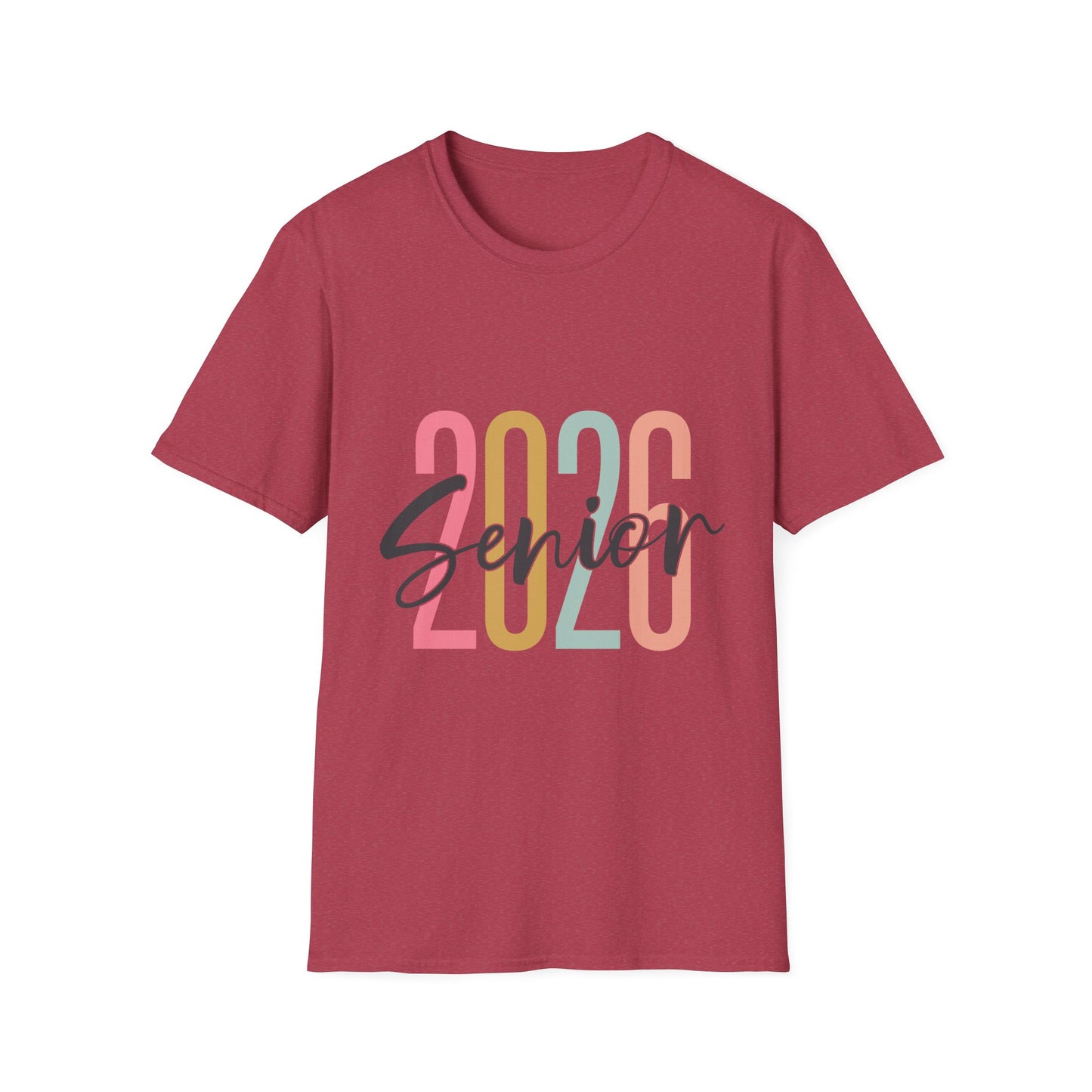 Graduating Class 2026 Unisex Softstyle T-Shirt | Senior Tee | High School Graduate Shirt | Celebration Apparel | Trendy Graduation Gift